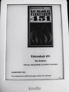 Farenhite 451, Ray Bradbury