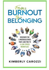 From Burnout to Belonging by Kimberley Carozzi, Book Review