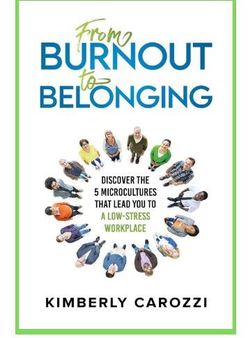 From Burnout to Belonging by Kimberley Carozzi, Book Review